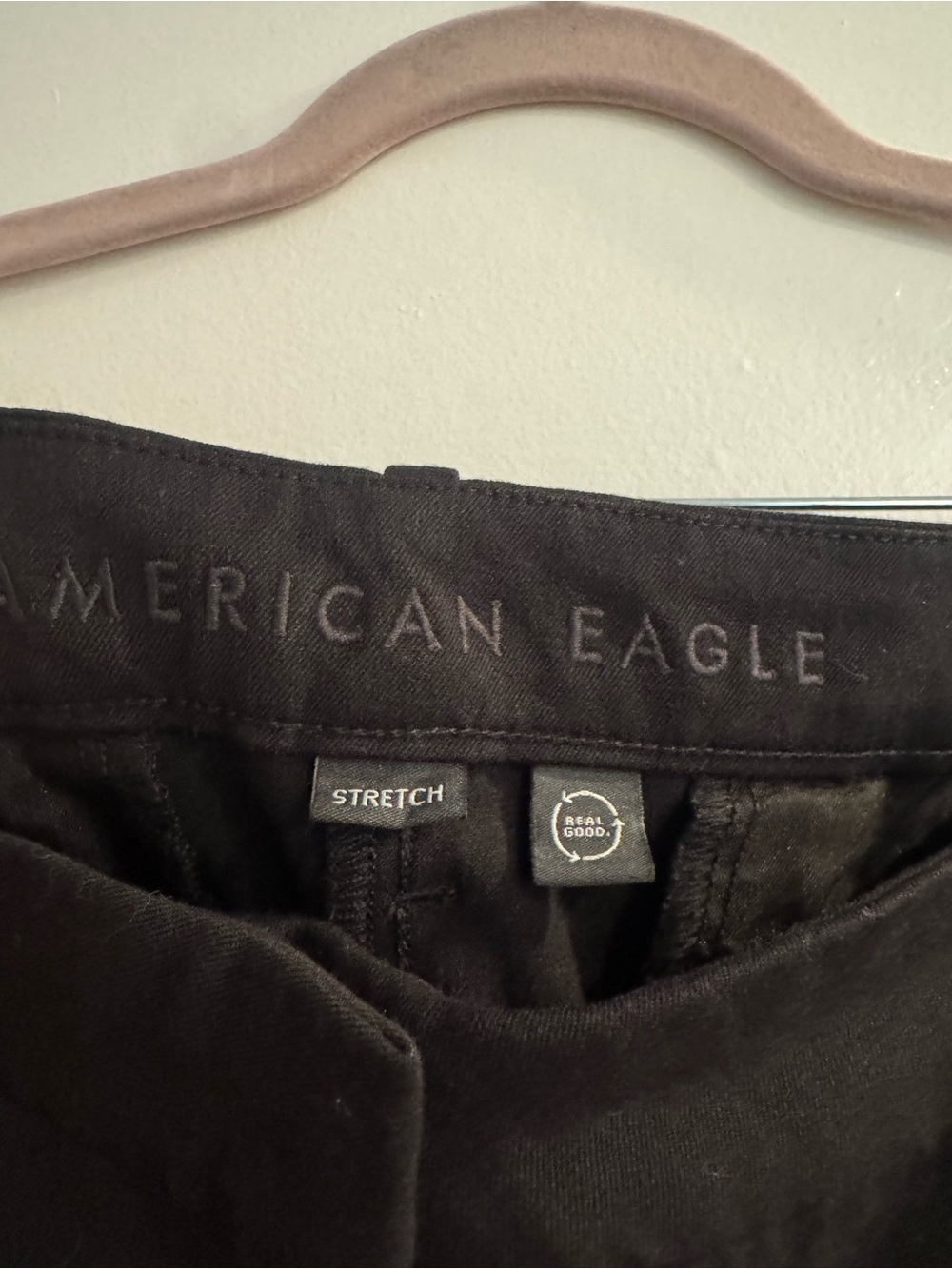 American Eagle Outfitters Women's Black Stovepipe Trouser Pants Size 16 - Picture 4 of 8